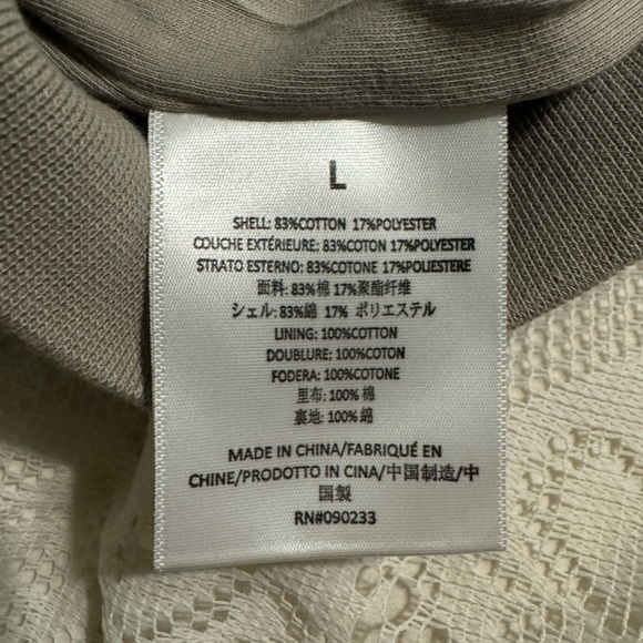 Essentials Fear Of God Short Sleeve Waffle Sweatshirt Large NWT (Oversized) - Picture 15 of 15